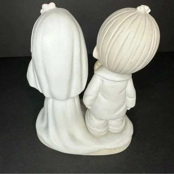 1 Precious Moments The Lord Bless You and Keep You Wedding Bride & Groom - Picture 7 of 11